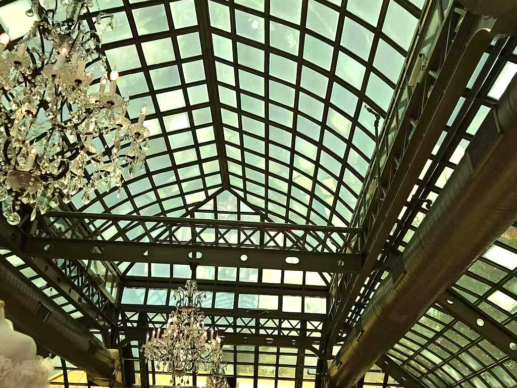 glass greenhouse, greenhouse for wedding, large greenhouse